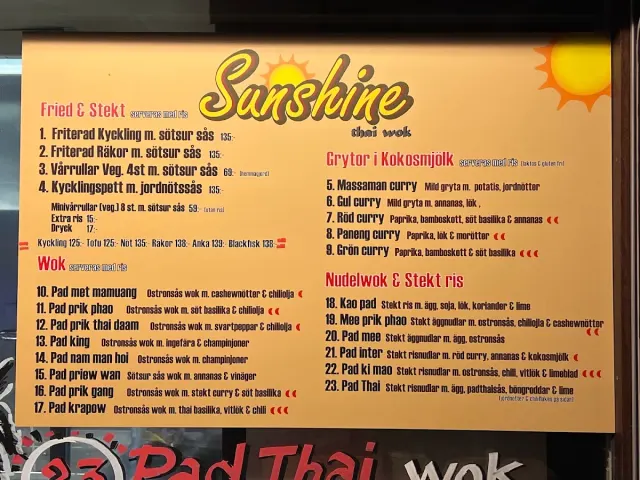 BookNoFees: Užkandžių baras – Sunshine Wok – Stockholm – „Sunshine Wok“, nuotrauka 2