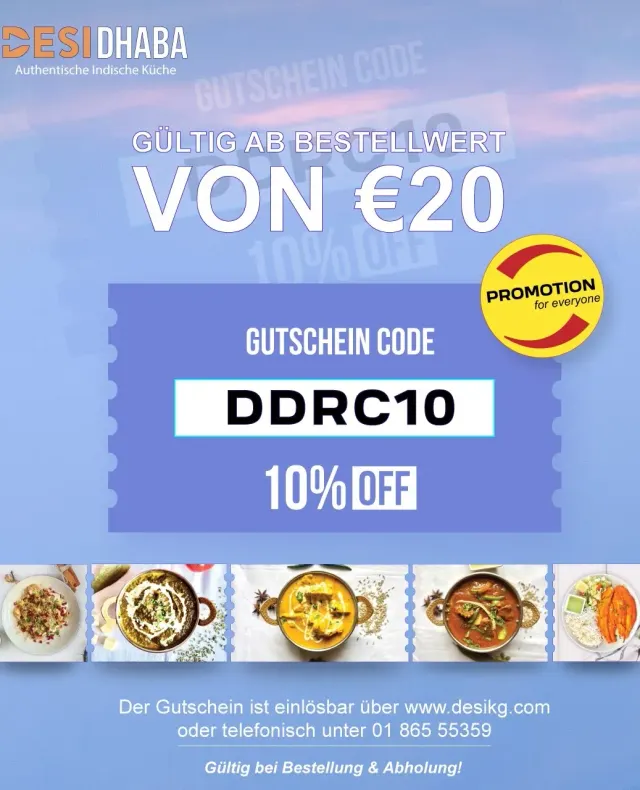 BookNoFees: Restoranas – Desi Dhaba – Vienna – Dingusi Desi, nuotrauka 3