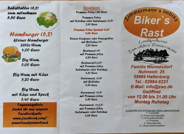 BookNoFees: Restoranas – Landgasthaus Zum wilden Zimmermann – Hallenberg – Kaimo užeiga „Zum wilden Zimmermann“, nuotrauka 2
