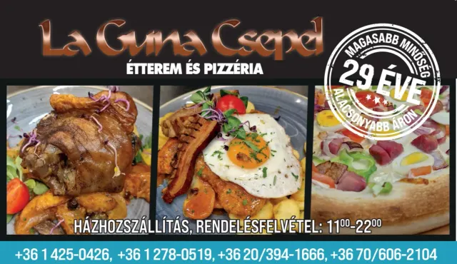 BookNoFees: Restoranas – La Guna Étterem és Pizzéria – Budapest – „La Guna“ restoranas ir picerija, nuotrauka 3