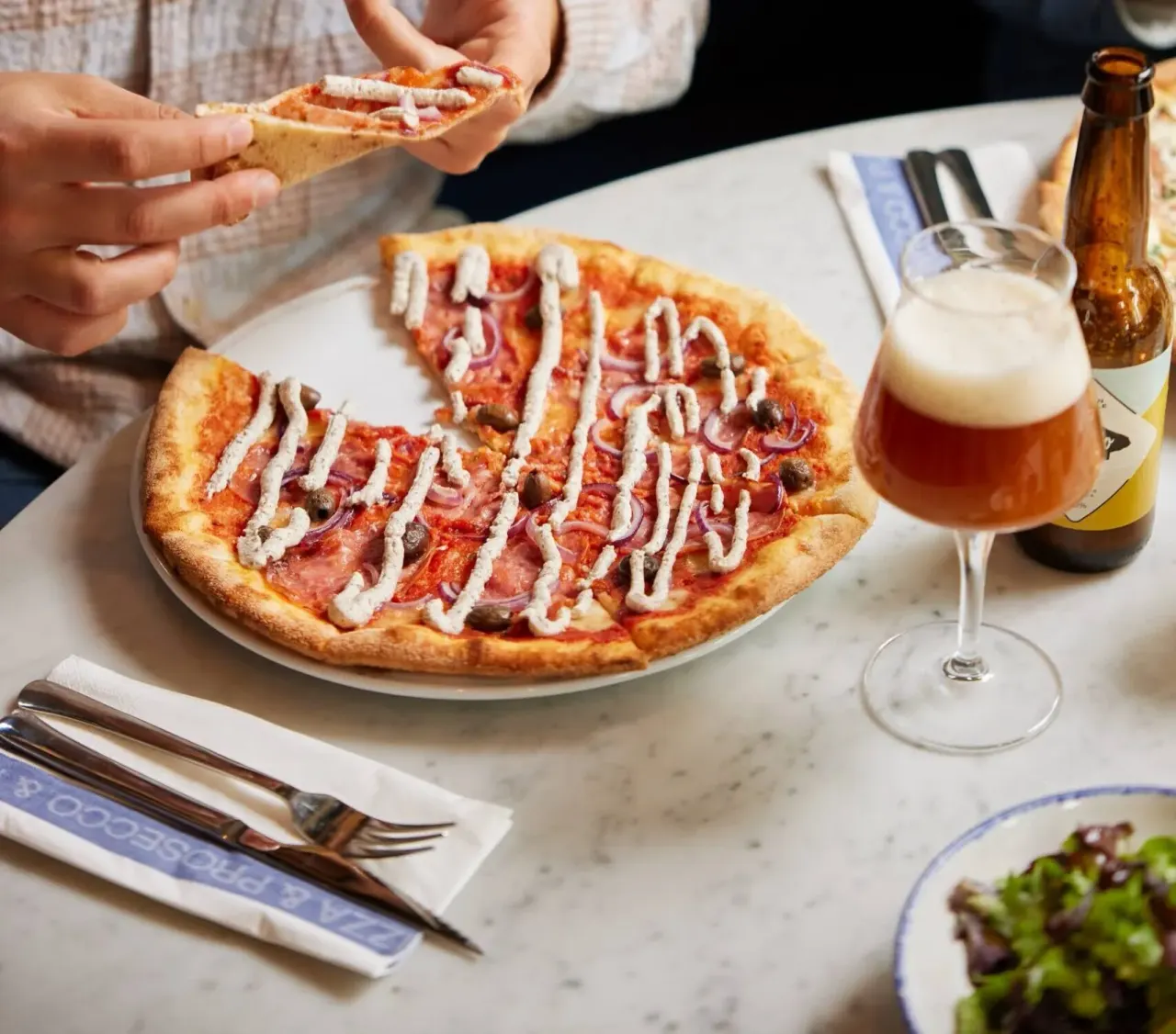 BookNoFees: Restoranas – De Pizzabakkers – Amsterdam – Picos kepėjai, nuotrauka 1