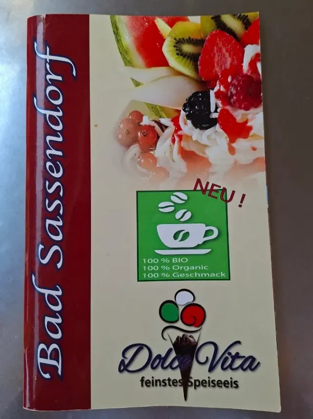 BookNoFees: Restoranas – Eiscafé Dolce Vita Bad Sassendorf – Bad Sassendorf – „Eiscafé Dolce Vita“ Bad Sassendorfe, nuotrauka 2