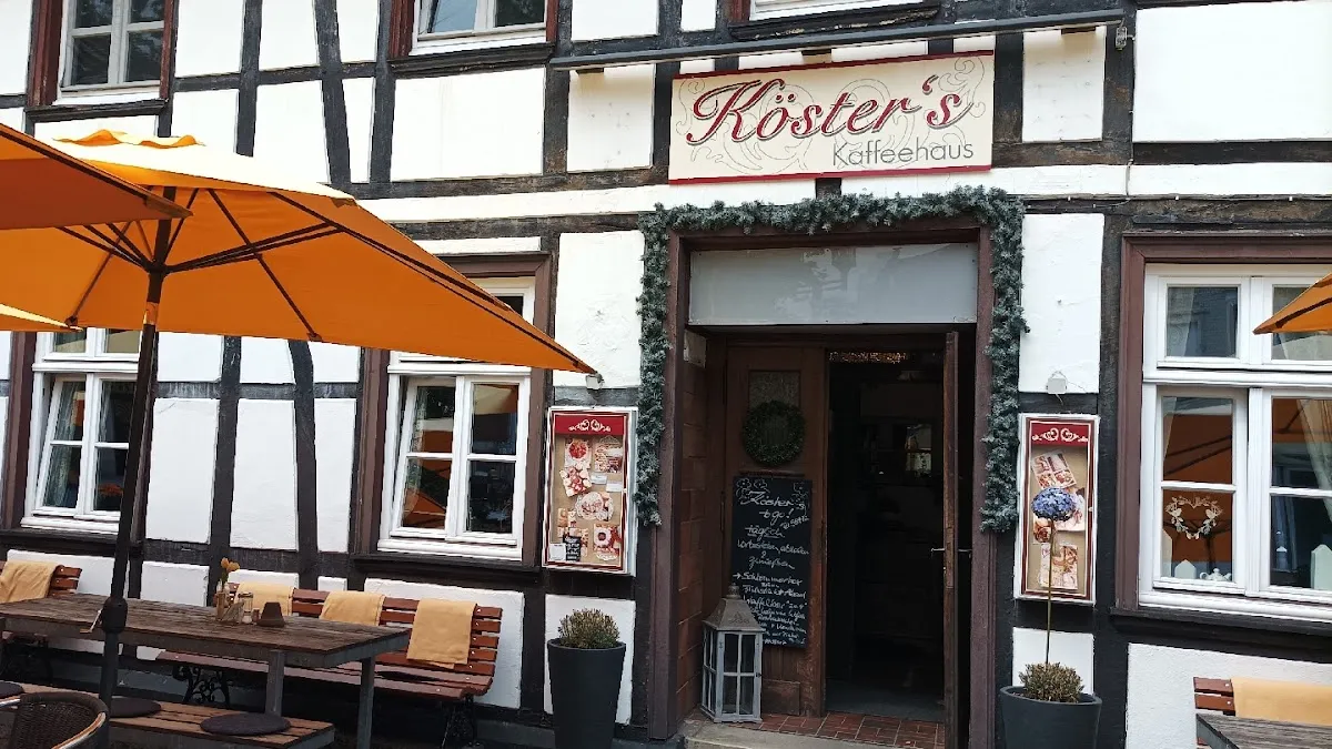 BookNoFees: Restoranas – Köster's Kaffeehaus – Datteln – Kösterio kavinė, nuotrauka 1