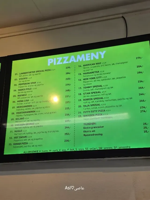 BookNoFees: Užkandžių baras – Din Pizza Kebab & Grill – Oslo – „Din Pizza Kebab & Grill“, nuotrauka 3