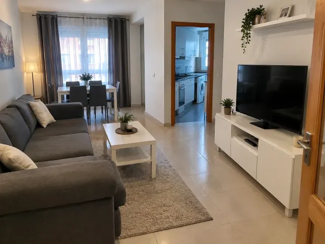 BookNoFees: Erdvus ir ramus butas su trimis miegamaisiais – Madrid