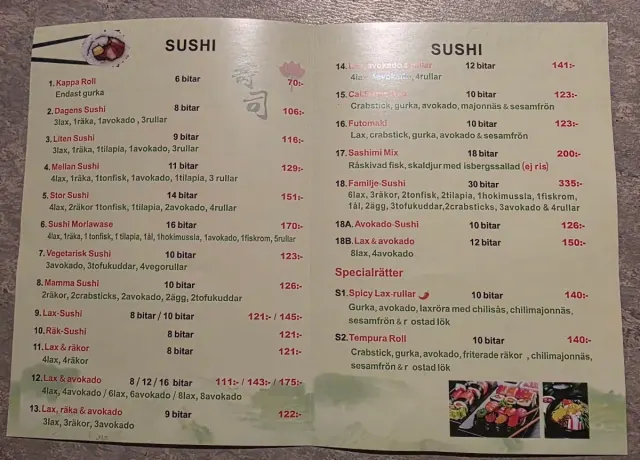 BookNoFees: Restoranas – Råcksta Sushi – Stockholm – „Råcksta Sushi“, nuotrauka 2