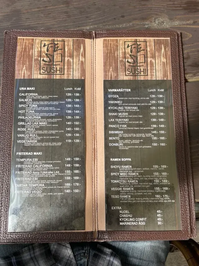 BookNoFees: Restoranas – Teso Sushi – Stockholm – „Teso Sushi“, nuotrauka 2