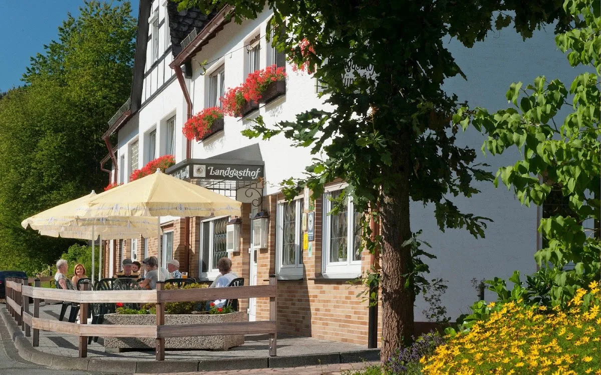 BookNoFees: Restoranas – Landgasthof Rüppel – Bestwig – Kaimo viešbutis „Rüppel“, nuotrauka 1