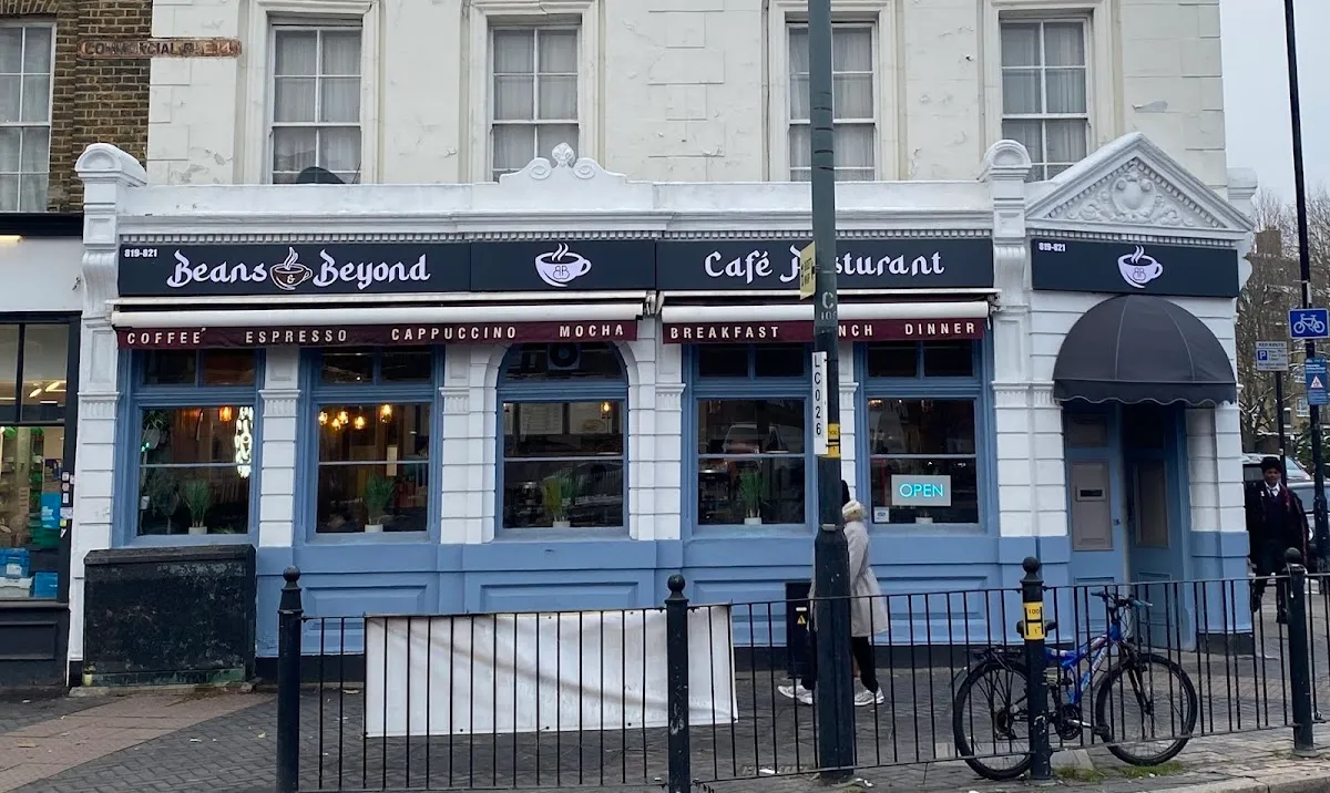 BookNoFees: Kavinė – Beans & Beyond – London – Pupelės ir ne tik, nuotrauka 1