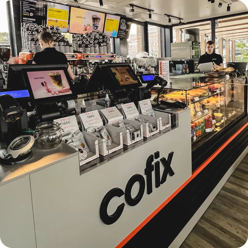 BookNoFees: Kavinė – Cofix – Minsk – Cofix, nuotrauka 1