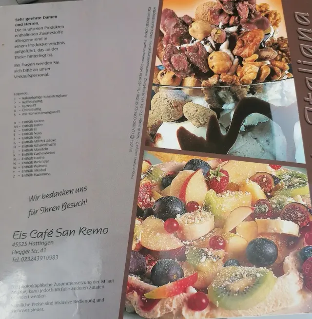 BookNoFees: Restoranas – Eiscafe San Remo – Hattingen – „Eiscafe San Remo“, nuotrauka 3