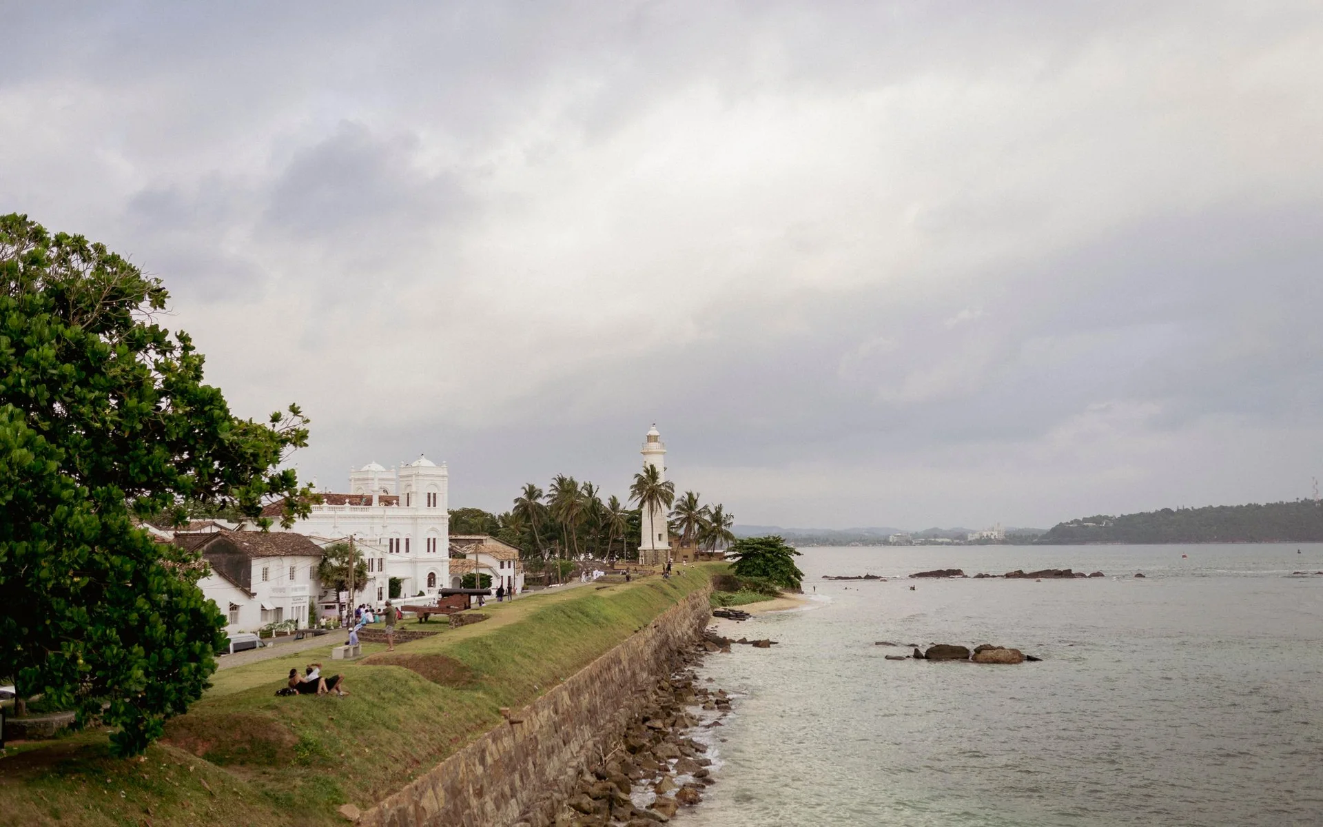Galle švyturys prie Indijos vandenyno